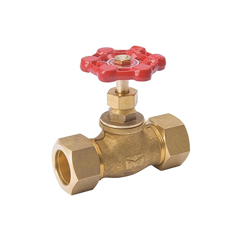 HOMEWERKS WORLDWIDE 230-1-34-34 3/4" CMP Brass Stop Valve