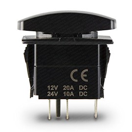 CH4x4 Rocker Switch Cooling Fan Symbol - Green LED