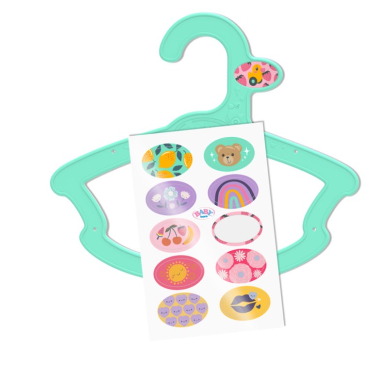 BABY born Set of 5 Hangers for 43 cm Dolls
