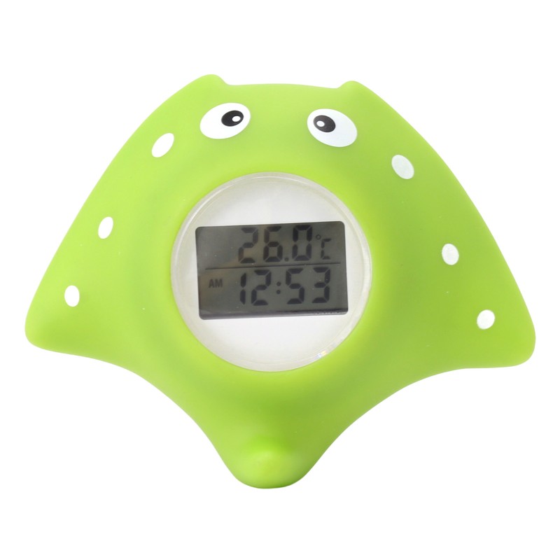 Baby Bath Thermometer Alarm LCD Display Fish Shaped Waterproof 0‑60
