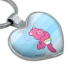 Care Bears: Unlock the Magic Cheer Bear Keychain Heart Love