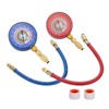 MEASUREMAN AC Manifold Gauge Set, 2-Way HVAC Diagnostic Tool for