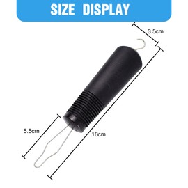 atnayo 2 Pcs Button Hook Zipper Pull Helper for One Hand and Elderly People