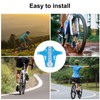 sourcing map Mountain Bike Mud Guard Front/Rear Mud Guards with