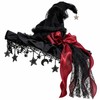 Lace Velvet Witch Hat for Halloween Costumes – Gothic Moon