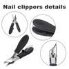 Eagle Beak Beveled Nails Clippers, Stainless Steel Angled Nail Clipper