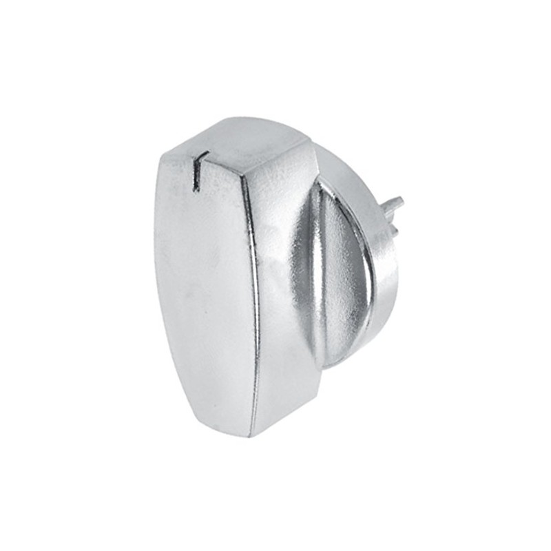 SPARES2GO Chrome Silver Switch Knob for Belling Oven Cooker Hob