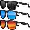 Arjien Mens Sunglasses Polarized Sunglasses for Men UV Protection Square