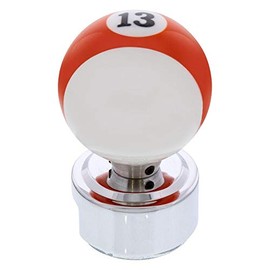 United Pacific 70773 - Manual Transmission Shift Knob - Pool Ball Shift Knob Number 13" for 13/15/18 Speed Eaton Style