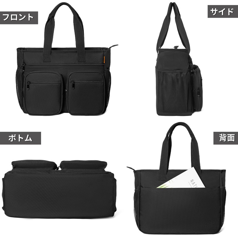 AKOZLIN Visiting Nursing Bag Nurse Visit Medical Bag Large Capacity