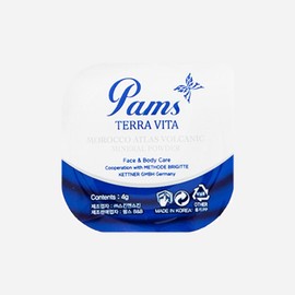Palms Terravita volcanic soil pore pack 1EA / 팜스 테라비타 화산토 모공팩 1EA X 4g+추가팩 사은품 없음
