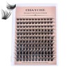 AYNKH Wimpern Extensions 144 Pcs C Curl Cluster Lashes DIY