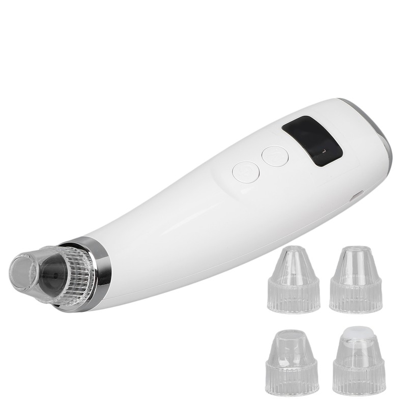 Electric Blackhead Vacuum Cleaner LED Display 3 Strength Blackhead Extractor