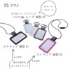 [trystrams] トライストラムス IDカードホルダー SMOOTH ストラップ横 THF-MG01G カーキ