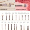 42 Pcs Brochas Maquillaje Profesional Esponjas Neceseres
