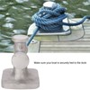 4.5inch Single Cross Bollard Cleat Heavy Duty Aluminum Mooring Bitt