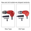 90° Angle Adapter Round Shank 9.5mm Electric Drill Chuck Attachment