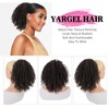 Yargel Hair Short Afro Kinky Curly Drawstring Ponytail Extension For