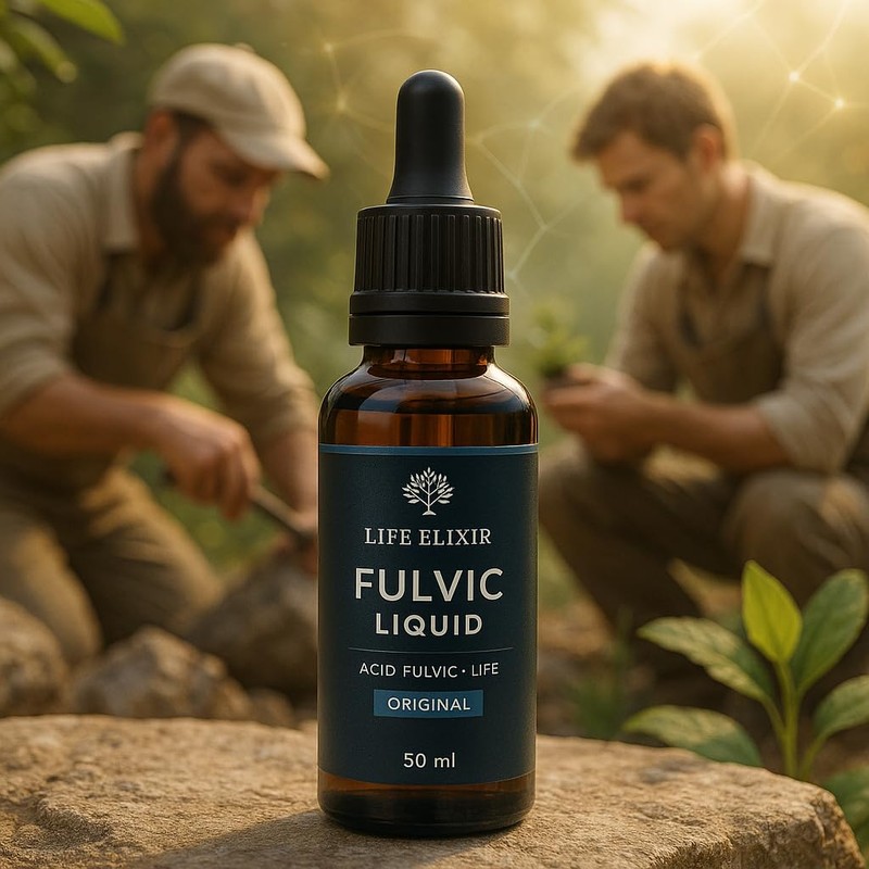 Fulvic Liquid - Acid Fulvic - Life Elixir 50 ml