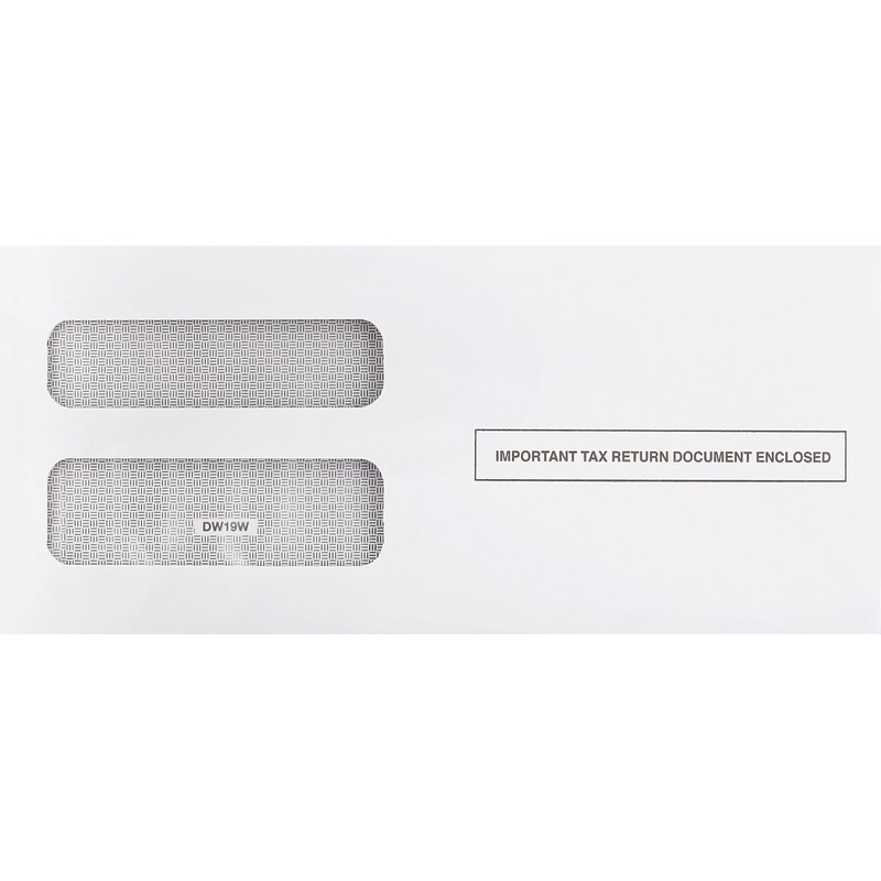 50 1099 NEC Envelopes, Designed for 3 UP 1099 NEC