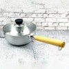 Milk Warmer Pot Prevent Sticking Flat Bottom Even Heating Aluminium