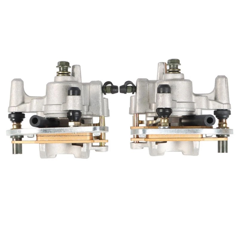 Wansgo Front & Rear Brake Calipers w/Pads for 2007-2020 Yamaha
