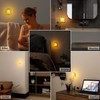 LYRIDZ Amber Night Light Socket with Motion Sensor, Bright Plug-in