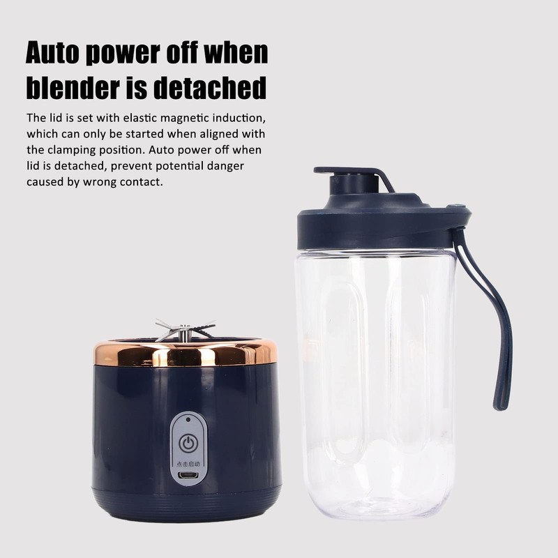 Mini Maker, Portable Mixer, Maker Bottle, 300 ml Blender Electric,