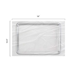 JMU Dental Tray Covers, 10.5" x 14", Disposable Plastic Tray Sleeves Fit for Ritter Size B Trays, 6 Boxes of 500pcs