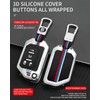 YONUFI for Jeep Key Fob Cover Metal key Case Compatible
