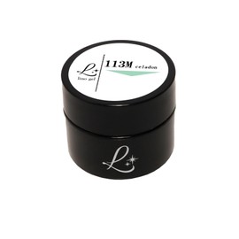 LinoGel Lino Gel Color Gel 0.2 oz (5 g) LED / UV Light Compatible 113M Celadon Professional Gel Nail Color Nail Gel Nail Color Single Item