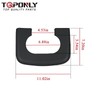 Center Console Cup Holder Replacement Pad Compatible with 1997-2003 Ford