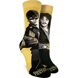 Good Luck Sock Women's The Princess Bride, Westley & Inigo Montoya Socks, Adult, Shoe Size 5-9
