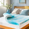 Marsail 3-inch Twin Memory Foam Mattress Topper, Gel Infused Cooling