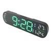 Digital Wall Clock with Remote Control Big LED Screen Display