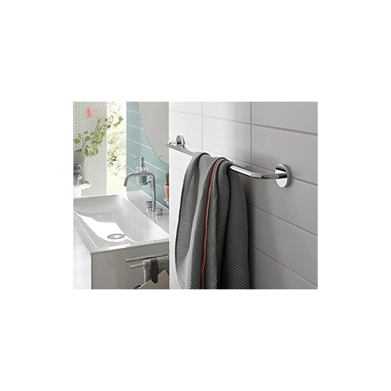 Emco 300mm Chrome Tub Handle - Secure Bath Handle -