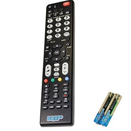 HQRP Remote Control for Hitachi P42A202 P42H401 P42T501 P50A202 P50A402 LCD LED HD TV Smart 1080p 3D Ultra 4K Plasma + HQRP Coaster