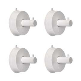 DHLXH Suction Cup Hooks, Shower Hooks, Kitchen Hooks, Removable Towel Hooks, Suitable for Glass, Tiles and Many Other Different Wall Surfaces, Easy to Transfer