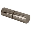 CRL Cylinder Style Polished Nickel Finish Back-to-Back Shower Door Knob