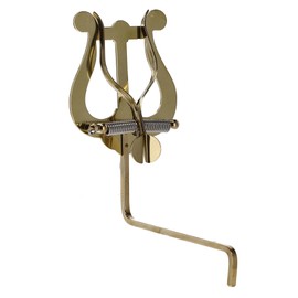 GEWA Marching note holder saxophone - brass - medium lyra - 2 handles