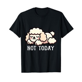 Not Today Poodle Lover Dog Animal Pet Puppy Poodle Owner T-Shirt