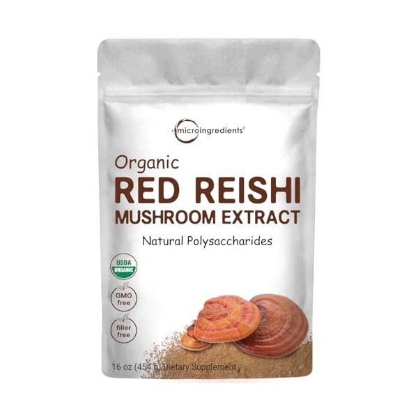 Micro Ingredients Micro Ingredients Organic Reishi Mushroom Powder, 16oz |