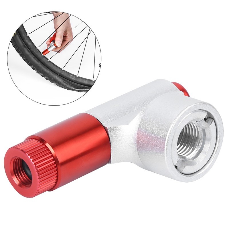 Bike Carbon Dioxide CO2 Mini Inflator Presta Valve Inflatable Mouth