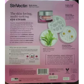 Strivectin NIA114 Multi-Action R&R Eye Cream 0.5 oz 15mL Set + 0.17 oz  5 mL