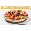 YOUTHINK Tart Pan, 12 Inch Quiche Pan Thickening Nonstick Deep