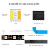 SEZO WS2805 IC RGBCCT Addressable LED Strip Dual Data RGB+Dimmable
