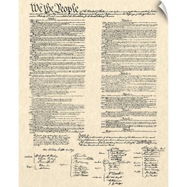 CANVAS ON DEMAND Constitution Document Wall Decal, Artwork