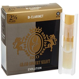 Rico Reed gurandokonsa-toserekuto Sacred Device BB CLARINET Strength: 2.5 (10 Piece) File De evf10bcl250