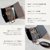Mark BEAR Key Case, Men's, Women's, Genuine Leather, Goat Leather,