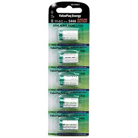 Dantona VAL-544A-5 ValuePaq Energy 544A Alkaline Cylindrical Cell Batteries, 5 Count (Pack of 1)